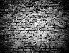 Grunge Old Gray Brick Texture Wall Photography Backdrop  J-0311 Shopbackdrop
