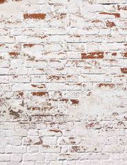 Grunge White Brick Wall Backdrop For Photography Shopbackdrop