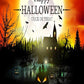 Halloween Background With Forest Castle Of Terror And Pumpkin Backdrop Shopbackdrop