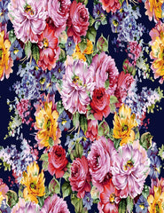 Hand Painted Flowers Photography Backdrop J-0807 Shopbackdrop