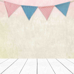 Light Goldenrod Yellow Wall With Wood Floor And Head Flags Photography Backdrop Shopbackdrop