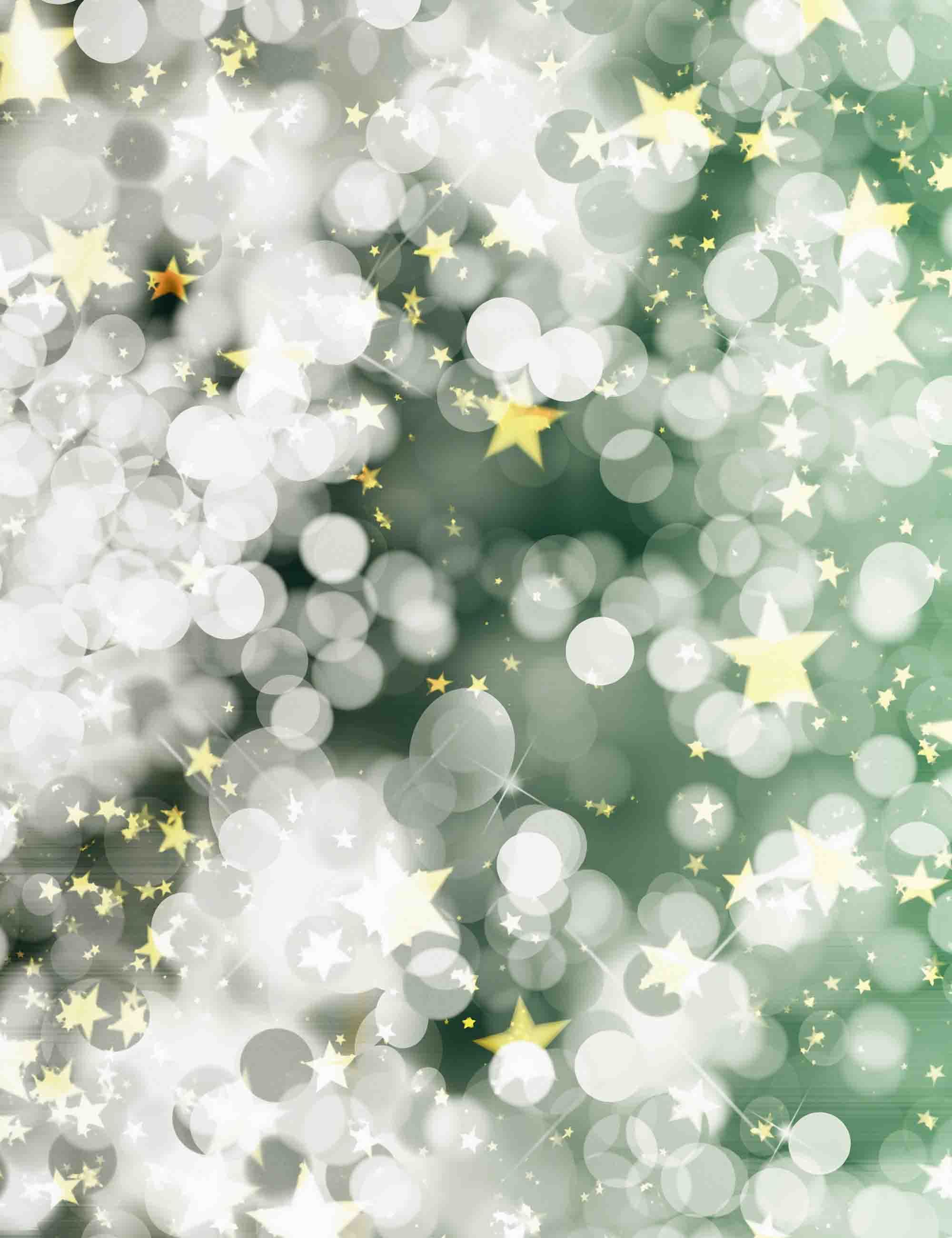 Light Silver Bokeh And Golden Start Sparkle Photography Backdrop Shopbackdrop