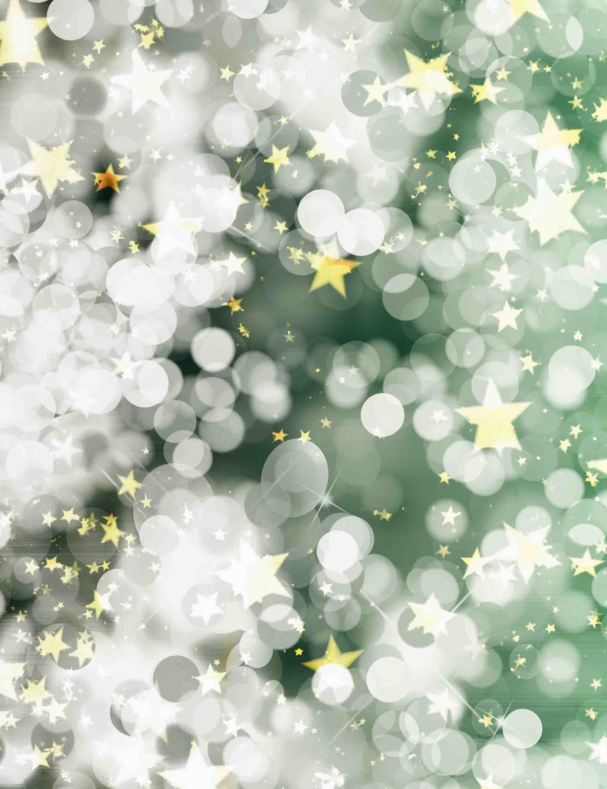 Light Silver Bokeh And Golden Start Sparkle Photography Backdrop Shopbackdrop