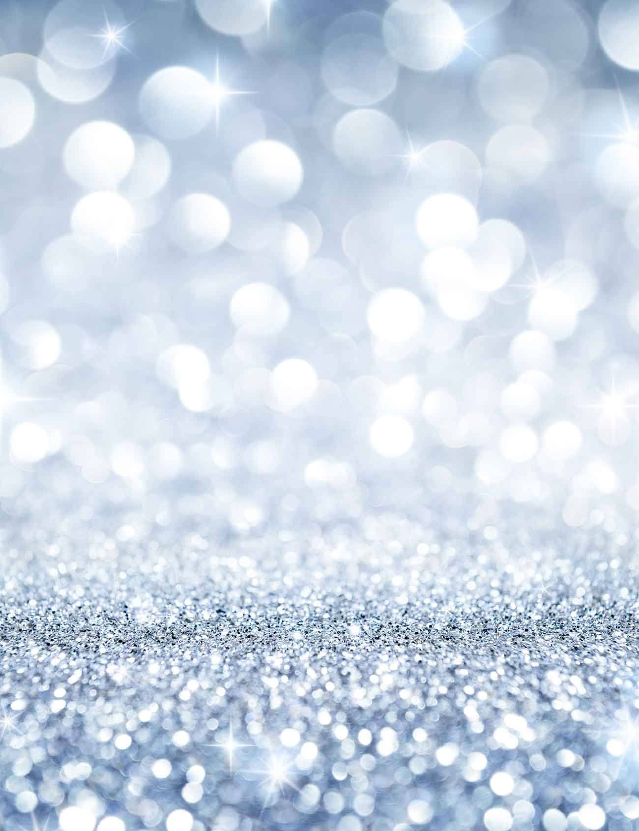 Light Silver Bokeh Sparkle Background For Christmas Backdrop Shopbackdrop