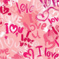 Love Printed Background For Valentines Day Backdrop Shopbackdrop