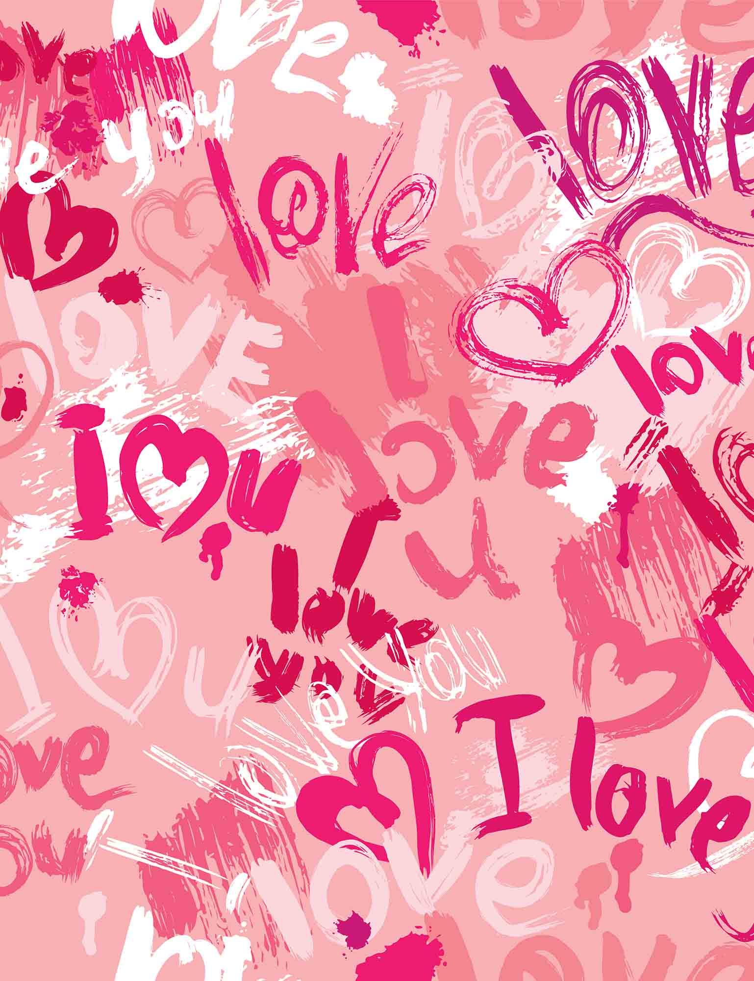 Love Printed Background For Valentines Day Backdrop Shopbackdrop
