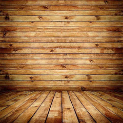 Nature Wood Color Floor And Wood Wall Texture For Photo Backdrop ...