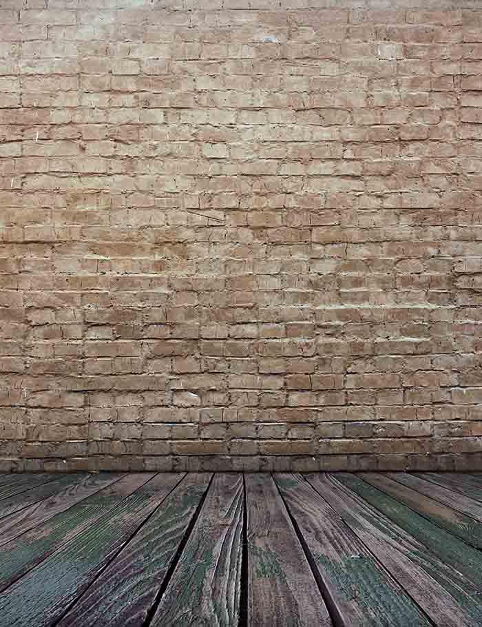 Old Interior With Brick Wall Photography Backdrop J-0260 Shopbackdrop