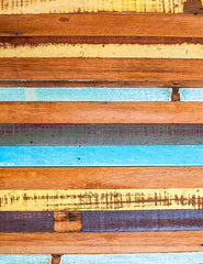 Painted Colorful Narrow Wooden Floor Mat Photography Backdrop J-0360 Shopbackdrop