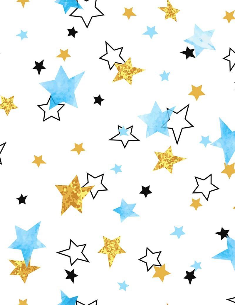 Painted Colorful Star For Baby Holiday Photography Backdrop Shopbackdrop