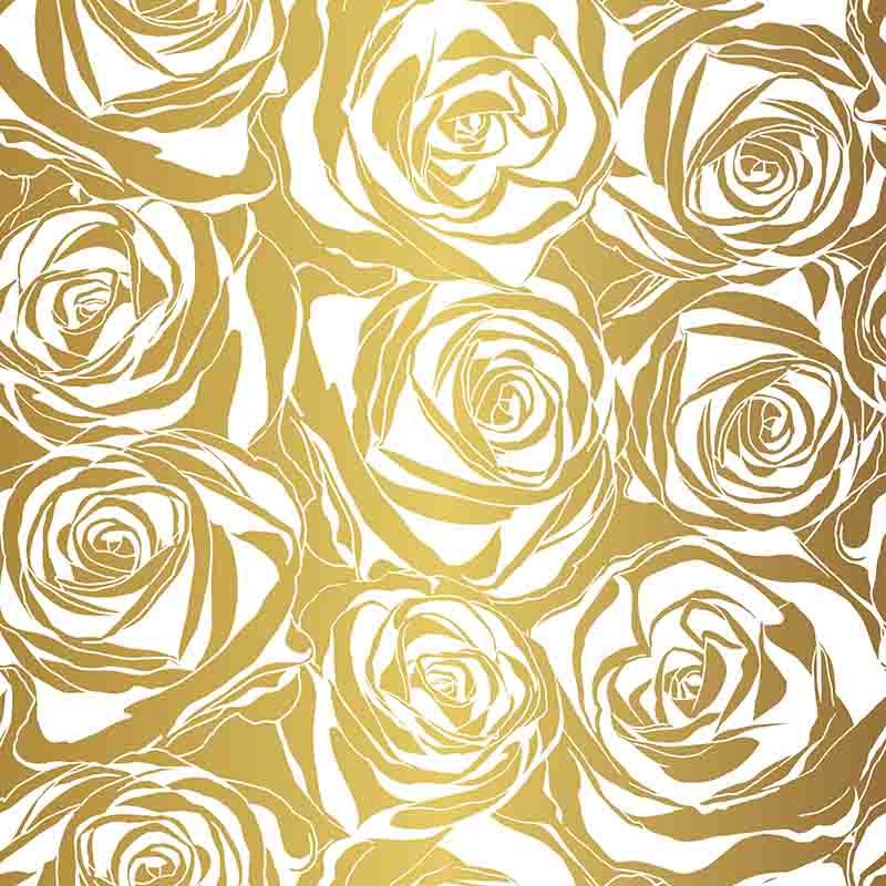 Painted Golden Rose Flower Wall For Wedding Photography Backdrop J-0330 Shopbackdrop