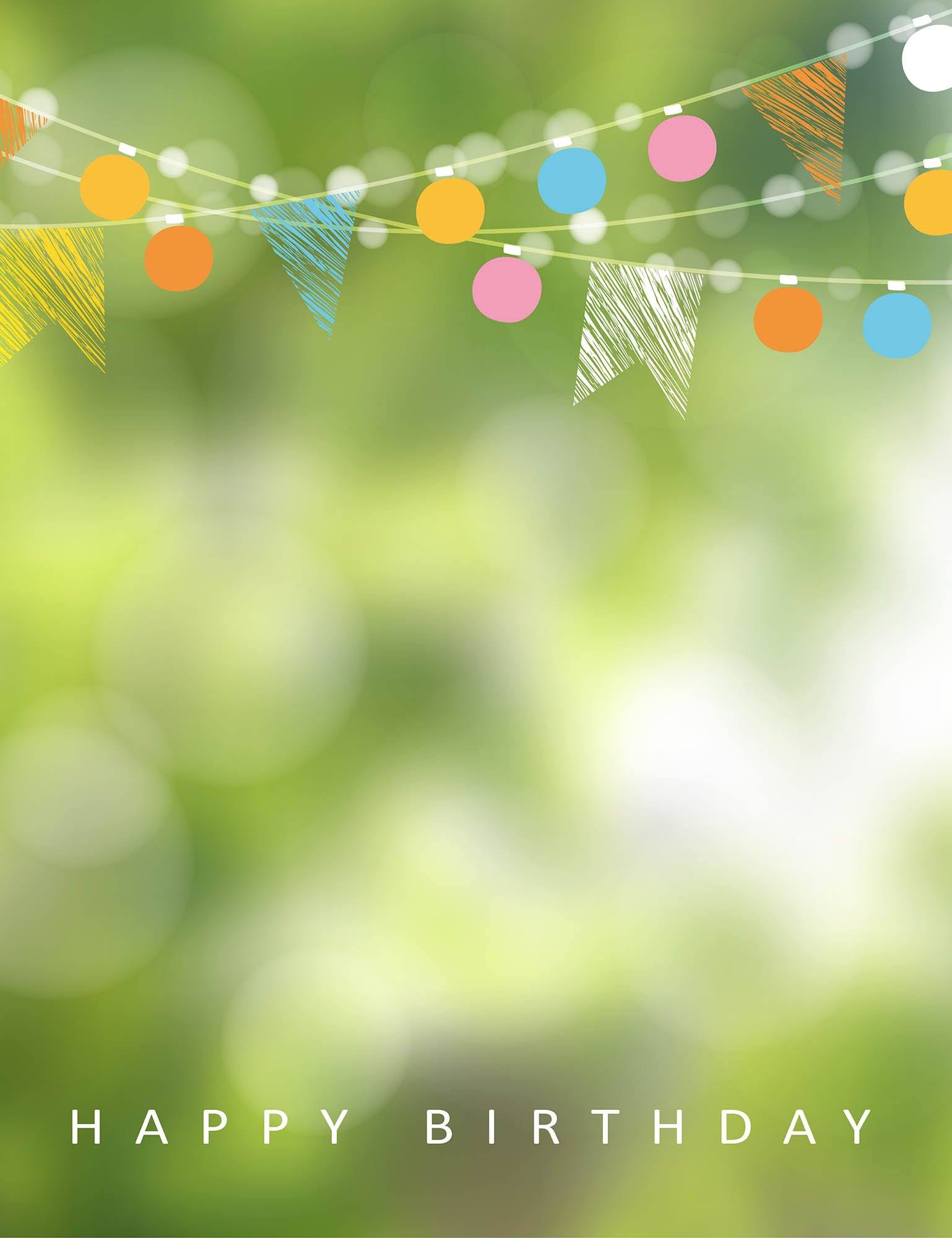 Party Flags With Green Bokeh Sparkle Backdrop For Photography Shopbackdrop