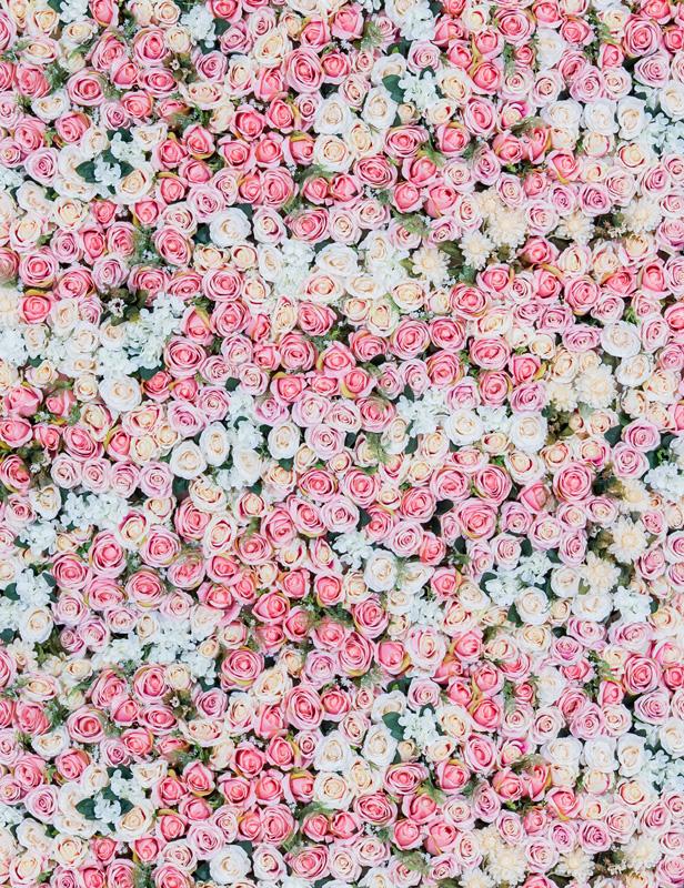 Pink And White Flowers Wall For Wedding Photography Backdrop Shopbackdrop