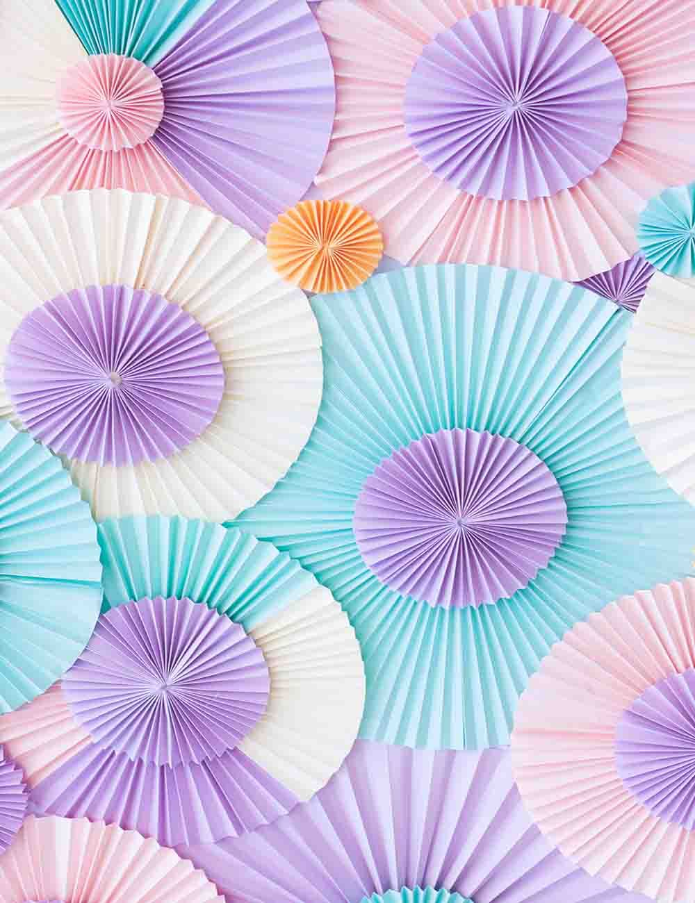 Pink Green Purple Pinwheel Fabric Backdrop For Photography J-0038 Shopbackdrop
