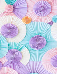 Pink Green Purple Pinwheel Fabric Backdrop For Photography J-0038 Shopbackdrop