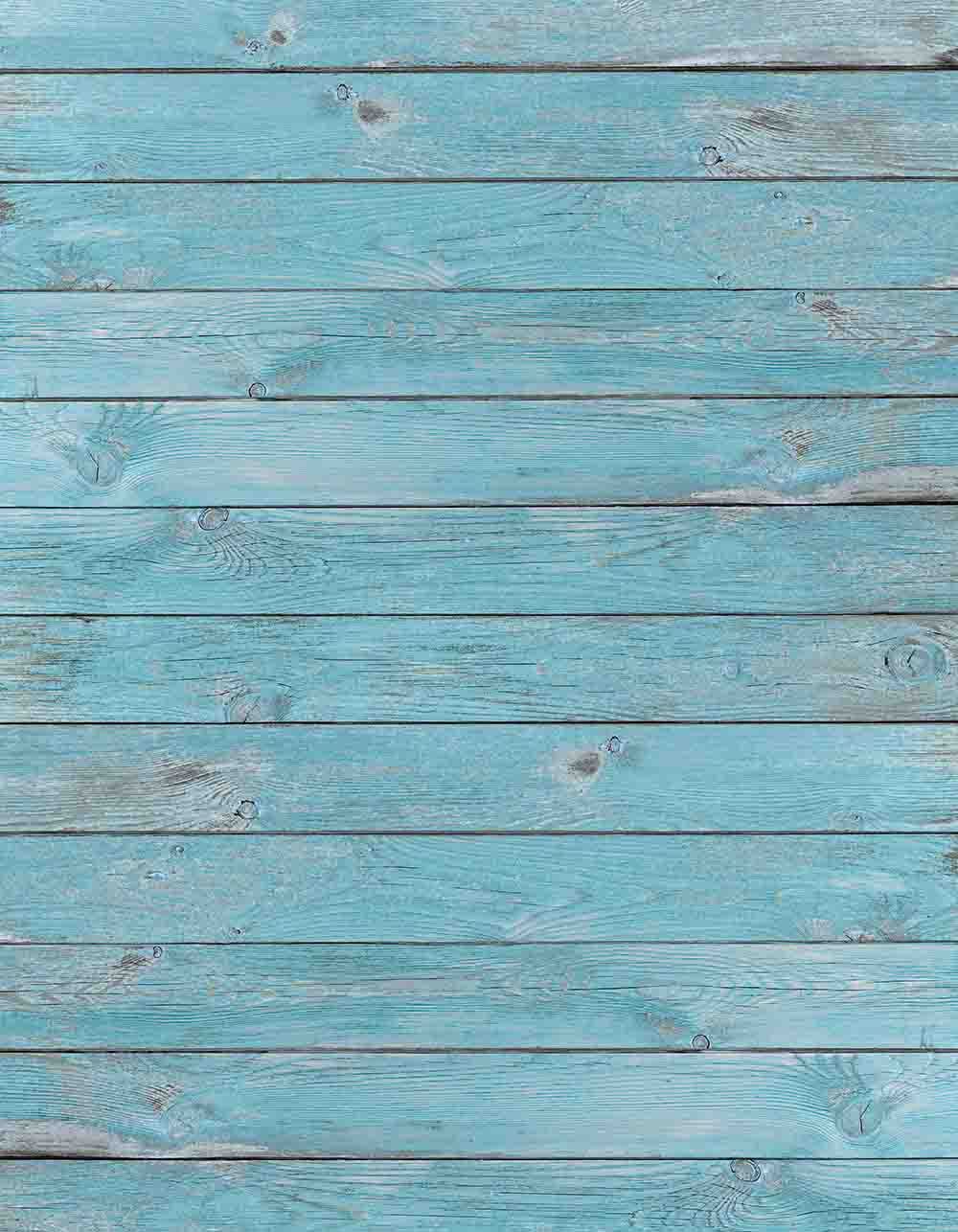 Powder Blue Retro Wood Floor Mat Backdrop For Photography Shopbackdrop