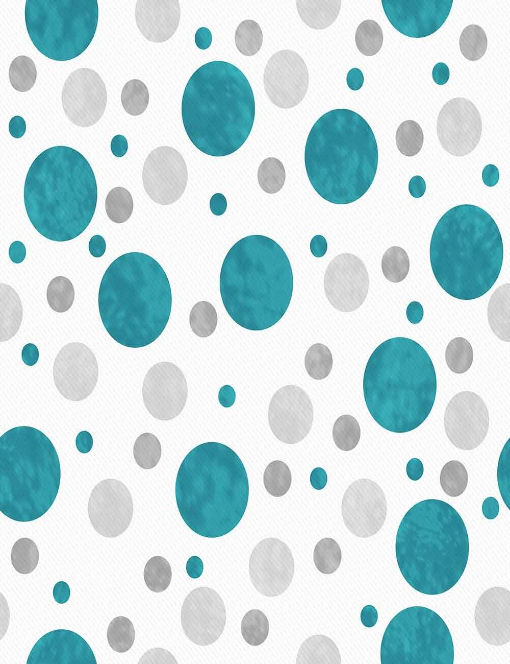 Printed Blue And Gray Polka Dots For Baby Photography Backdrop Shopbackdrop