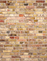 Printed Old Master Chrome Yellow Brick Wall Texture Photo Backdrop Shopbackdrop