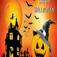 Pumpkin With Witches Hat For Halloween Holiday Photography Backdrop Shopbackdrop