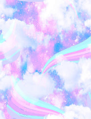 Rainbow Unicorn Clouds For Baby Show Photography Backdrop J-0202 –  Shopbackdrop