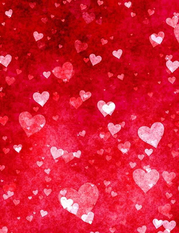 Red Hearts Texture Photography Backdrop For Valentines Day J-0264 Shopbackdrop