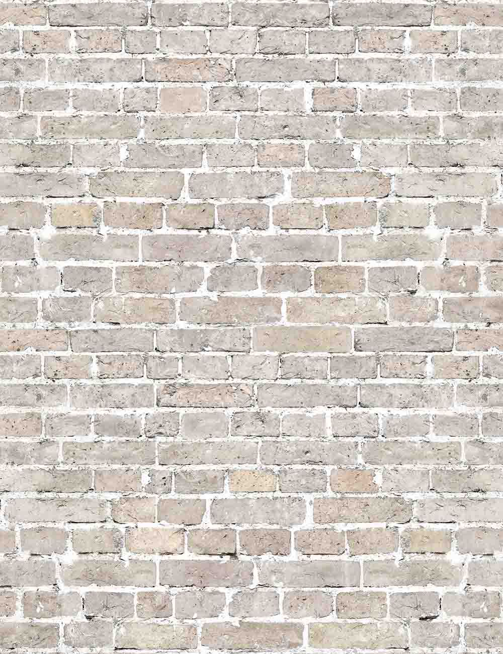 Retro Cornsilk Brick Wall Texture Backdrop For Photography Shopbackdrop
