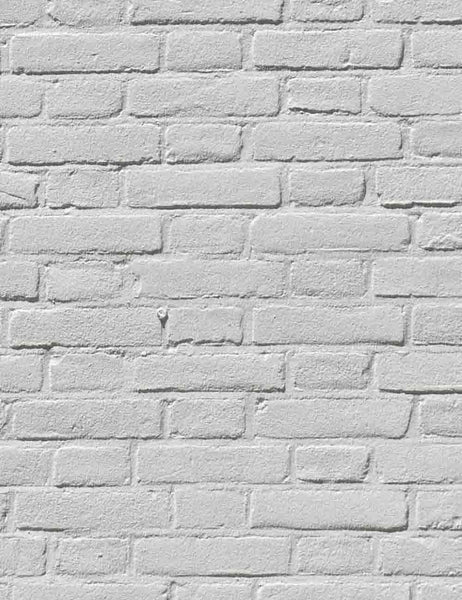 Retro Milk White Brick Wall Texture Photography Backdrop