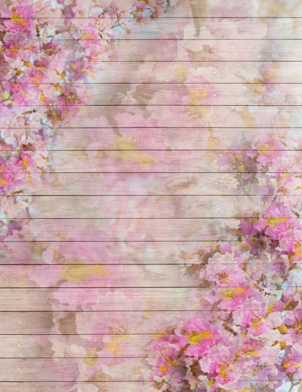 Retro Painted Flower Wood Floor Backdrop For Photography Shopbackdrop