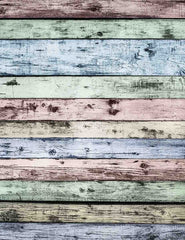Retro Colorful Rubber Floor Mat Shopbackdrop