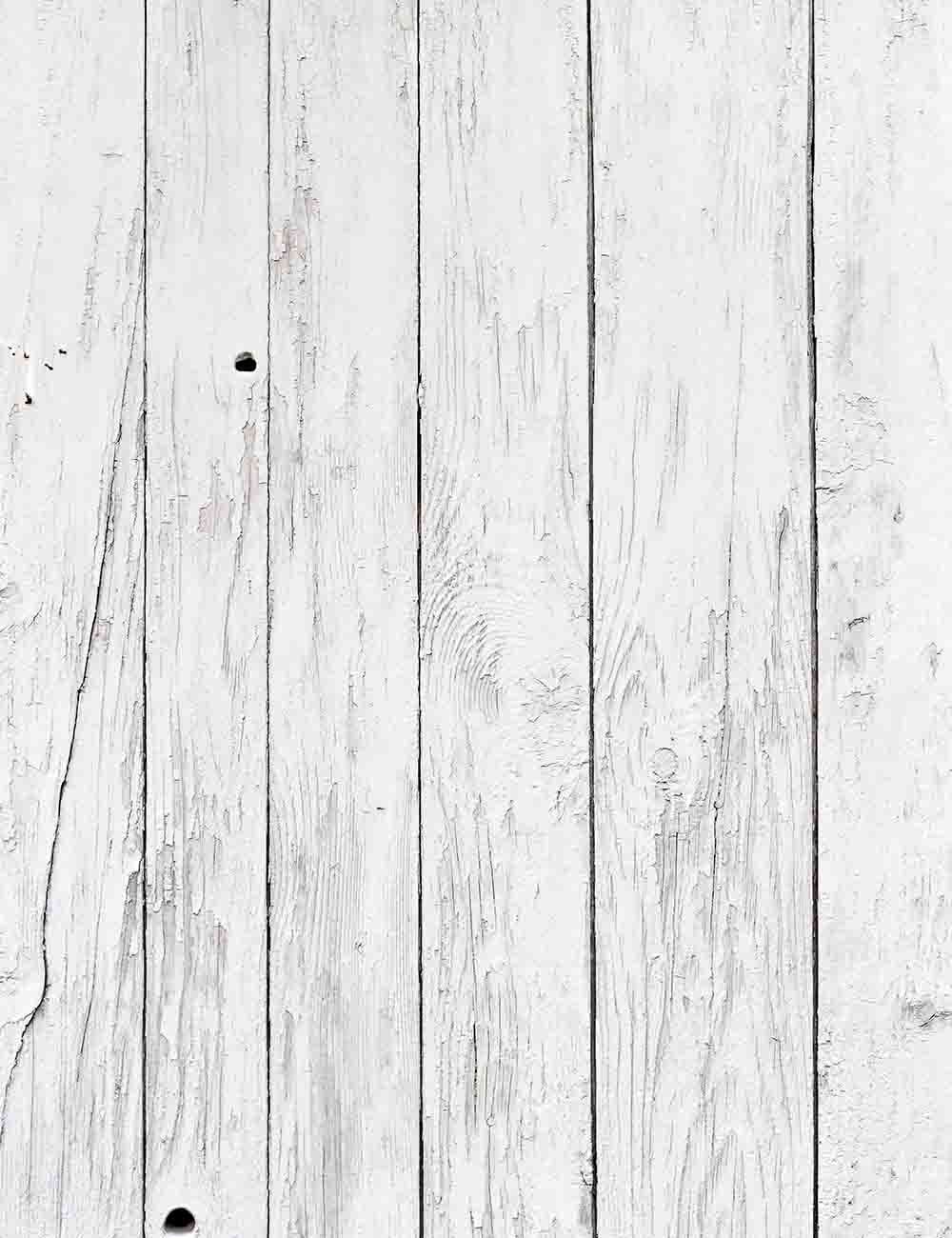 Retro White Peeling Wooden Planks Floor Mat Texture Photography Backdrop Shopbackdrop