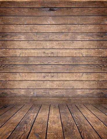 Retro Wooden Wall And Floor Mat Photography Backdrop J-0052 Shopbackdrop