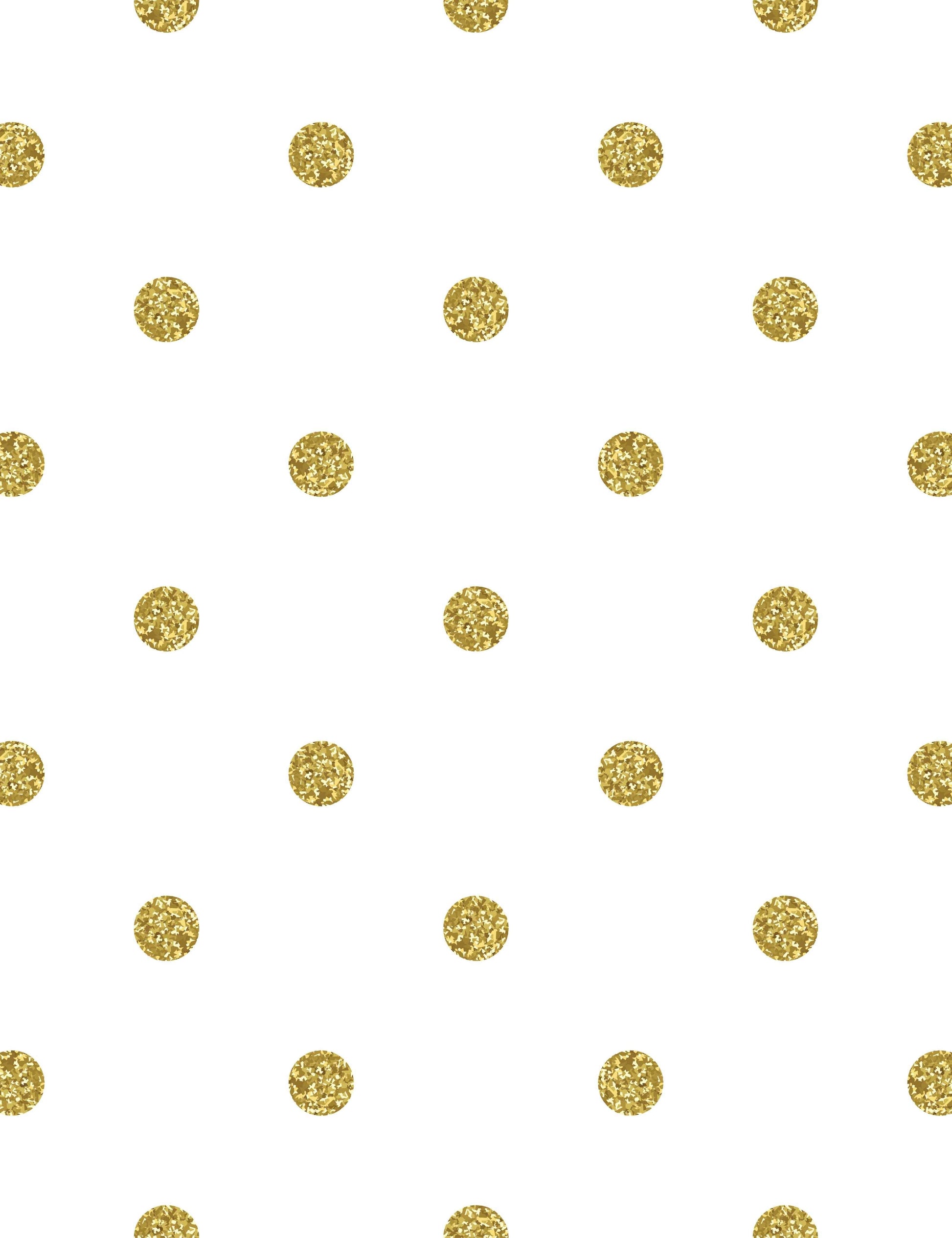 Gold Polka Dots Printed White Wall Background Photography Backdrop Shopbackdrop