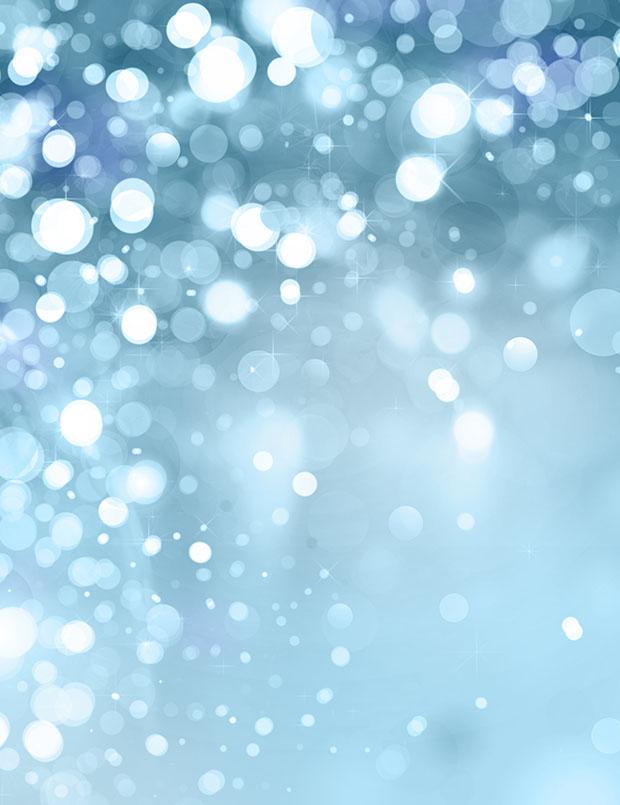 Silver Sparkle With Blue Bokeh Background For Holiday Photography Backdrop J-0265 Shopbackdrop