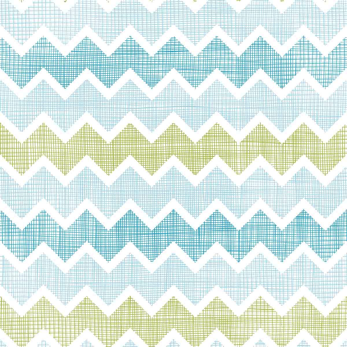 Sky Blue And Yellow Textile Texture Chevron Printed Backdrop Shopbackdrop