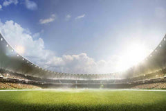 Soccer Field In The Sun Backdrop For 2018 World Cup Shopbackdrop