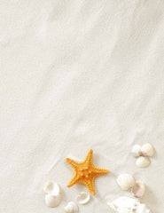 Starfish And Shell On Seashell Beach For Baby Photography Backdrop Shopbackdrop