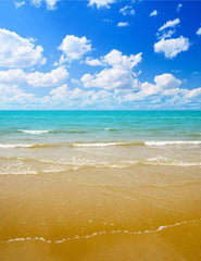 Summer Holiday Beach Backdrop For Children Photography F-2602 Shopbackdrop