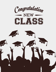 Toss Graduation Caps To Sky Background Photography Backdrop Shopbackdrop