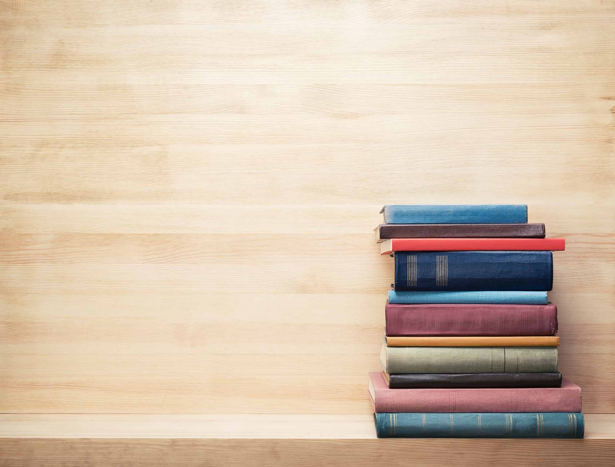Wood Wall And Wood Floor With Some Notebooks Photography Backdrop For Baby Shopbackdrop