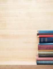 Wood Wall And Wood Floor With Some Notebooks Photography Backdrop For Baby Shopbackdrop