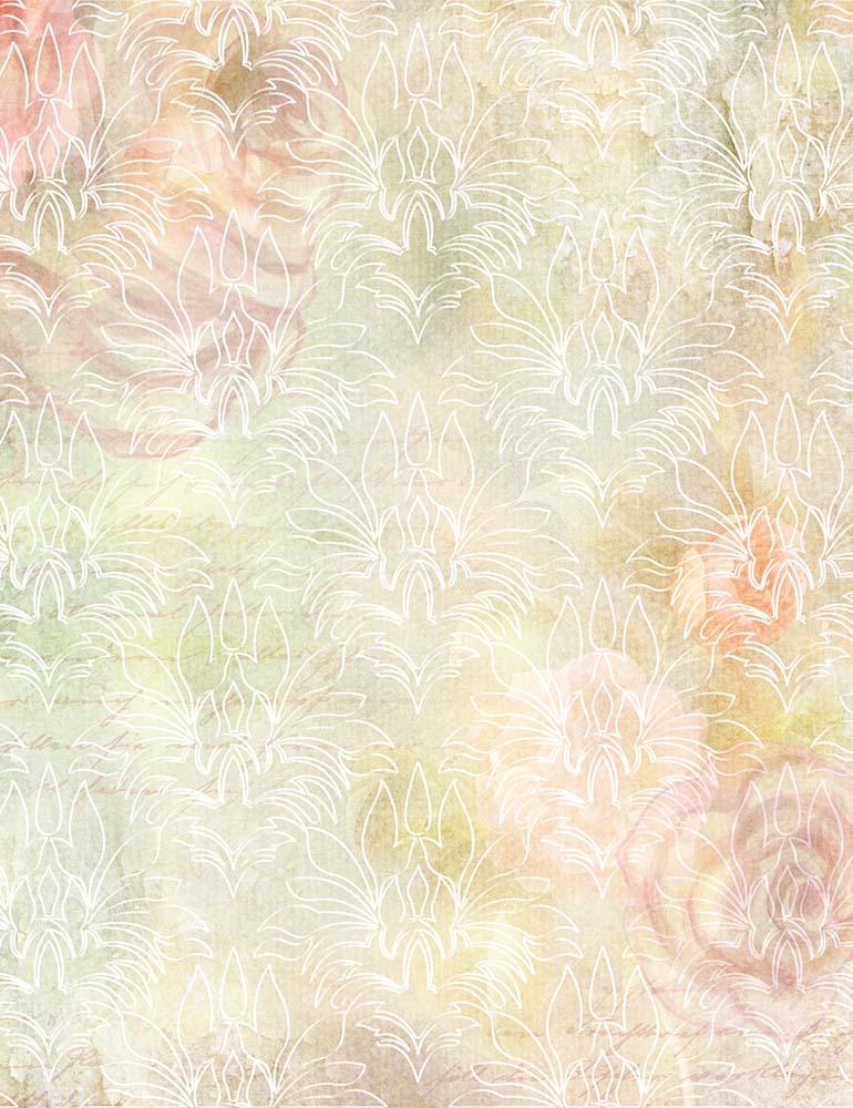 Yellow Bokeh Background Damask With White Flower Backdrop For Photography Shopbackdrop